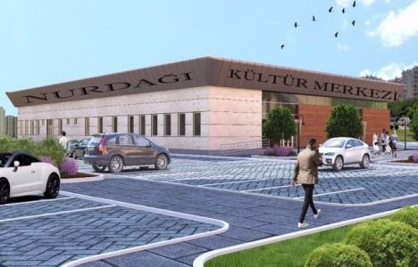 Gaziantep Nurdağı Kültür Merkezi binasının inşaatı başladı!