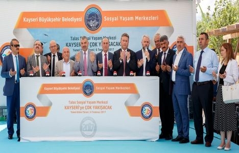 Kayseri Talas Sosyal Yaşam Merkezi'nin temel atma töreni gerçekleşti!