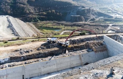 Samsun 19 Mayıs Barajı'nın yüzde 90'ı tamamlandı!